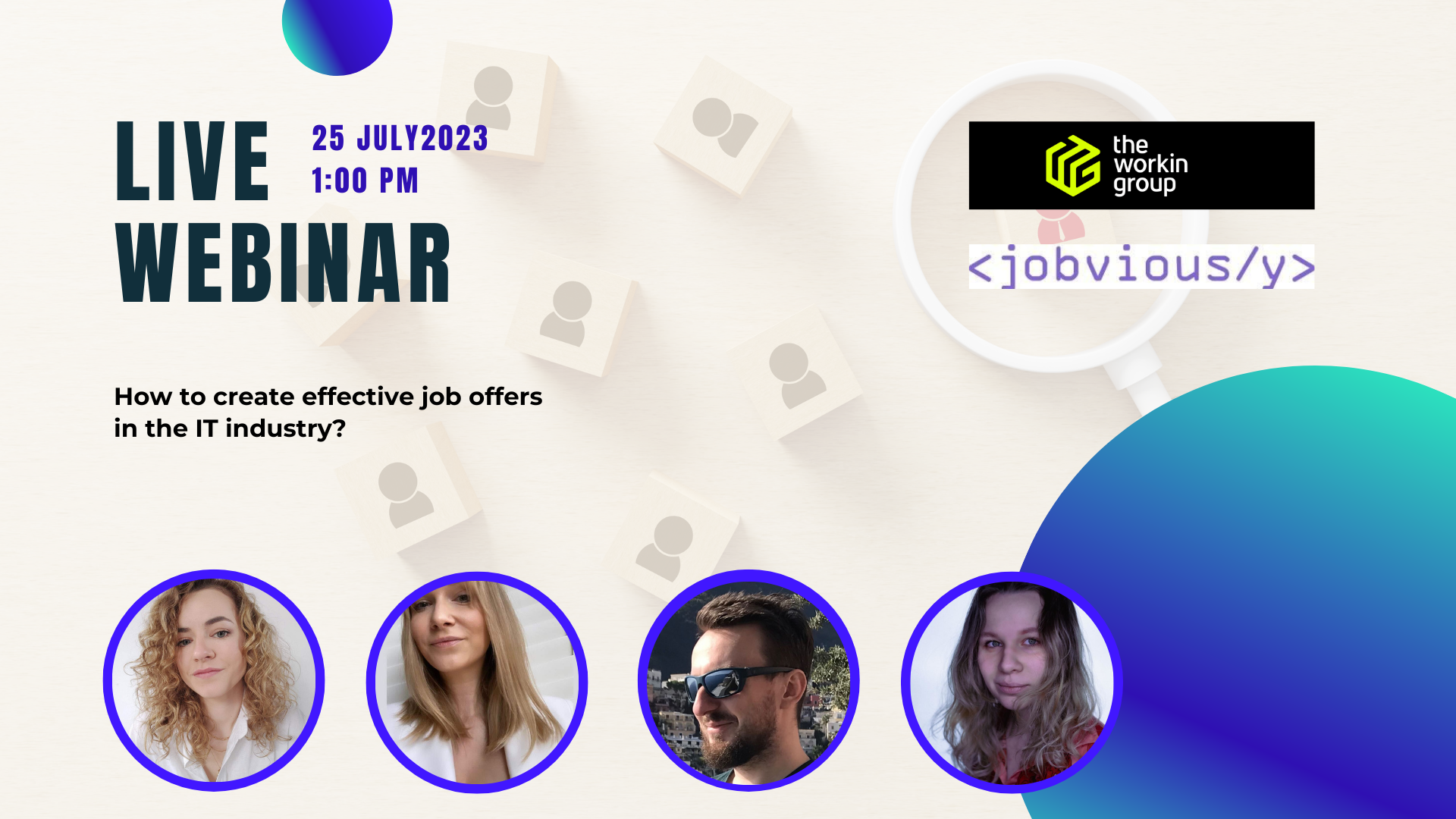 Live Webinar: How to create effective job offers in the IT industry?